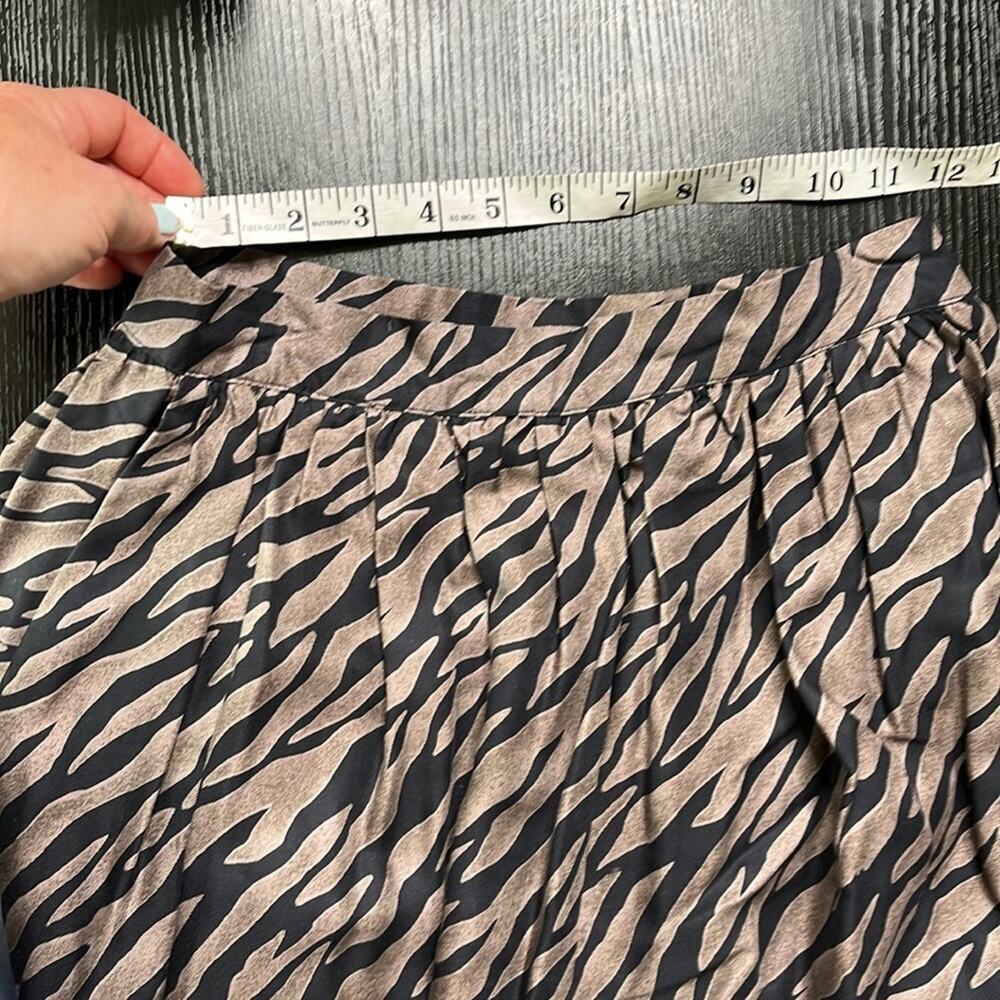 Vintage African Inspired Animal Print Women's Skirt - Picture 5 of 5